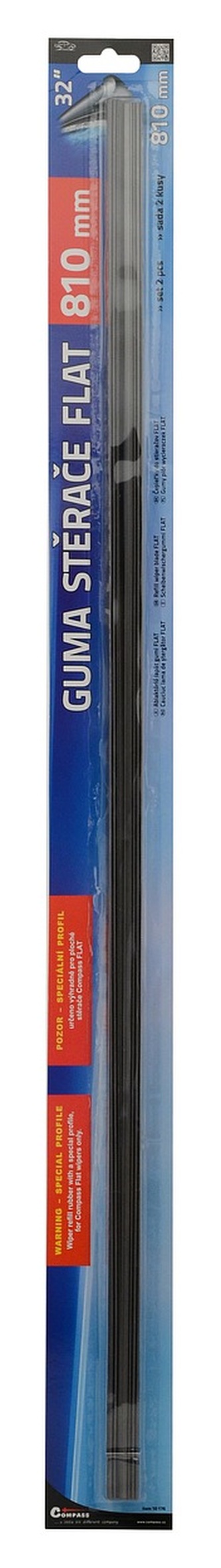 Guma stierača FLAT 810 mm 2ks