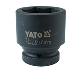 Nástavec 1\" rázový šestihranný 46 mm CrMo