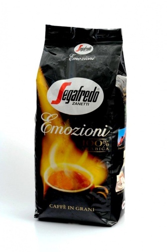 Segafredo Zanetti Emozioni, zrnková káva, 1000g