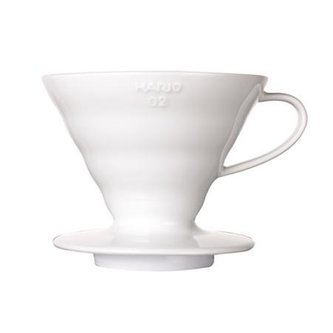 Dripper Hario V60 (VDC-01W) - keramický, veľkosť 1, biely