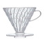 Dripper Hario V60 (VD-02T) - plastový, veľkosť 2, číry