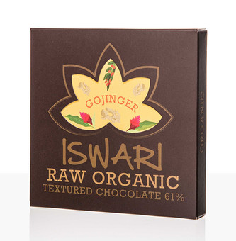 Iswari Raw čokoláda - Gojinger 75 g BIO