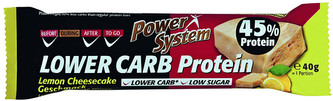 Power System LOWER CARB Lemon Cheesecake Bar with 45% Protein 40 g