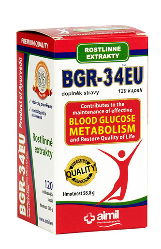 Aimil Power of Ayurveda BGR-34EU 120 kapsúl