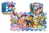Pěnové puzzle Paw Patrol/Tlapková patrola 32x32x1cm 8ks v sáčku 2+