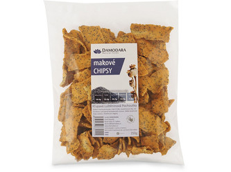 Damodara Makové chipsy 150g