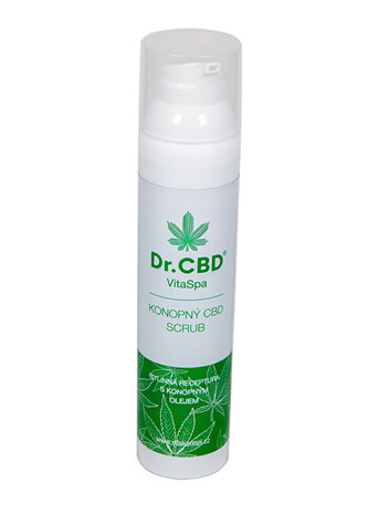 Dr. CBD VitaSpa konopný CBD scrub 100 ml