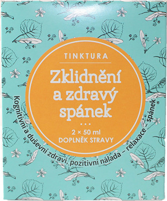 Dr. Clark Tinktura Zklidnění a zdravý spánek 2 x 50 ml