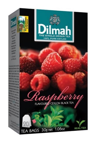 Dilmah Čaj černý, Malina 20 ks