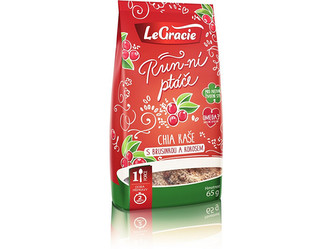 LeGracie Chia kaše - brusinka a kokos 65g