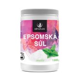 Allnature Epsomská sůl máta 1000 g