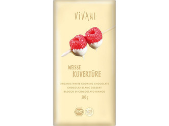 VIVANI Bio Čokoláda na vaření bílá 200g