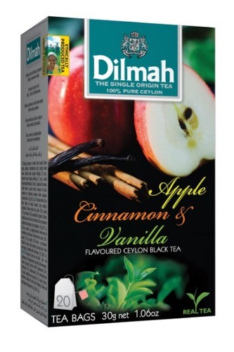 Dilmah Čaj černý Jablko Skořice Vanilka 20 ks