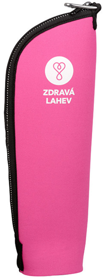 R&B Zdravá lahev Termoobal 1 l Termo CABRIO reflex Růžový