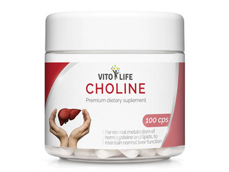 Vito life Cholin dihydrogen citrát 430 mg, 100 tobolek