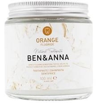 BEN & ANNA Zubní pasta s fluoridem, pomeranč, 100 ml