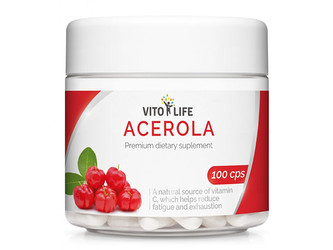 Vito life Acerola 500 mg, 100 tobolek