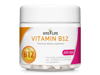Vito life Vitamín B12 1000 mcg, 100 tobolek