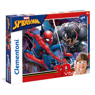 Puzzle 3D Spiderman/104 dílků