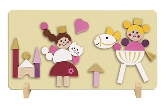 Detoa Magnetické puzzle princeznej