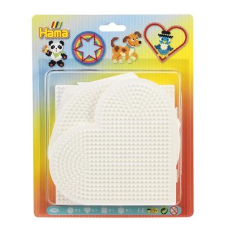 Podložky /kruh,srdce, napojovací štvorec, šesťuholník/ - MIDI