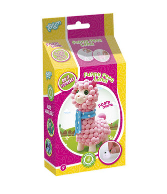 Samotvrdnoucí modelína - veselá lama