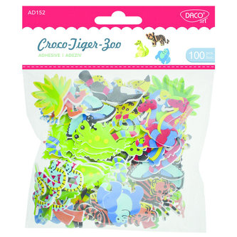 ZOO penové samolepiace /100 ks/