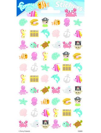 Samolepky Puffy Oceán