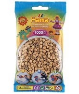 Korálky svetlo hnedé - 1.000 ks MIDI
