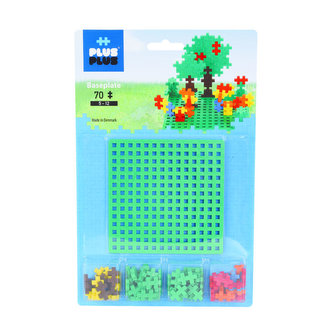 Plus-Plus Zákl. deska + 70 kostiček Basic