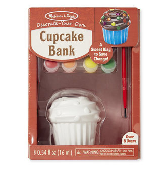 Pokladnička k vymalování /dortík/