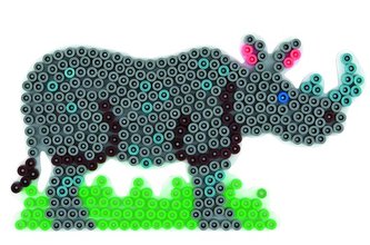 Podložka - nosorožec