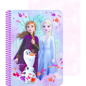 Ledové království II - 3D zápisník A5 60 listů