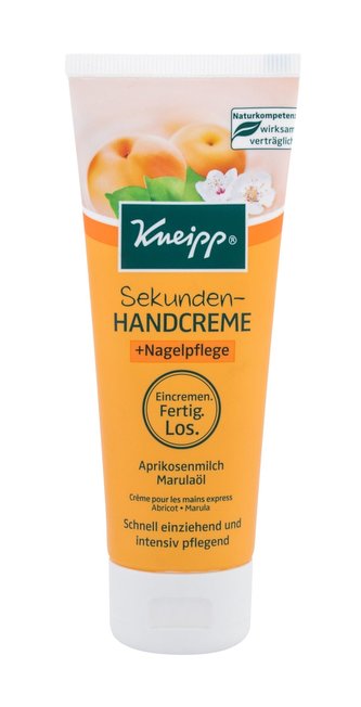 Kneipp Hand Cream Krém na ruce Soft In Seconds 75 ml Apricot unisex