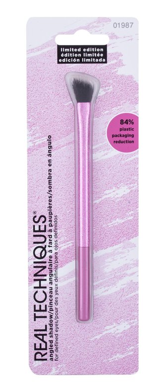 Real Techniques Pretty in Pink Štětec Angled Shadow 1 ks pro ženy