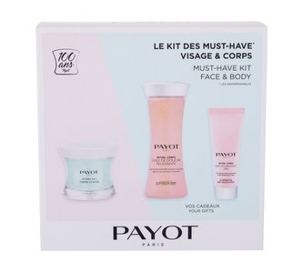PAYOT Hydra 24+ denní pleťová péče 50 ml + čisticí pleťová pěna Rituel Corps 125 ml + tělové mléko Rituel Corps 25 ml
