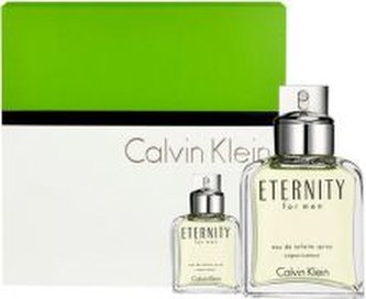 Calvin Klein Eternity for Men Dárková sada Toaletní voda 100 ml a Eternity for Men Toaletní voda 30 ml