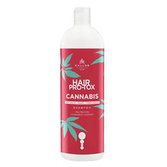 Kallos Regenerační šampon Hair Pro-Tox Cannabis (Shampoo) Objem 1000 ml woman