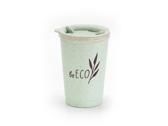 Kelímek s víčkem G21 beECO Espresso 280ml zelený