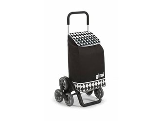 Vozík nákupní GIMI TRIS OPTICAL BLACK 56L 154315