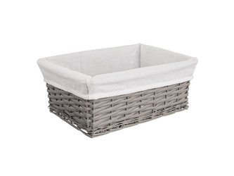 Košík ORION šedý 34,5x25x14cm