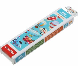 Puzzlika 15283: Letecká doprava - puzzle 8 dopravných prostriedkov 16 dielikov