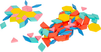 Malá noha Sada mozaika Tangram XL