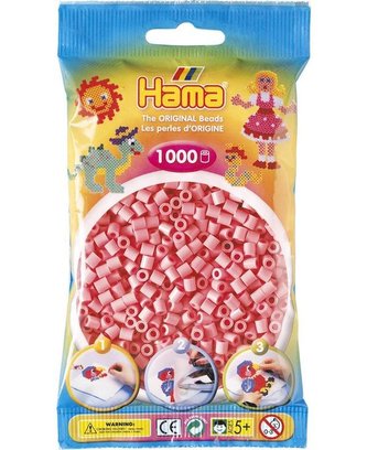 Růžové korálky 1.000ks MIDI