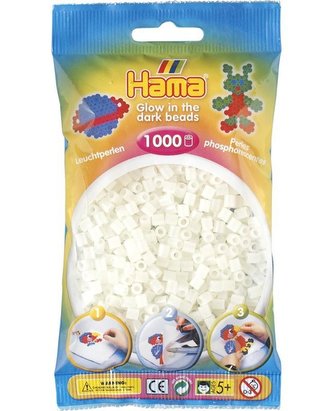 Svietiace korálky zelené 1.000ks MIDI