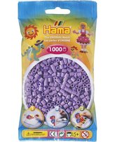 Pastelovo fialové korálky 1.000ks MIDI