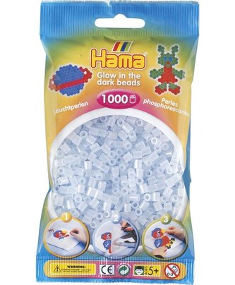 Svietiace korálky modré 1.000ks MIDI