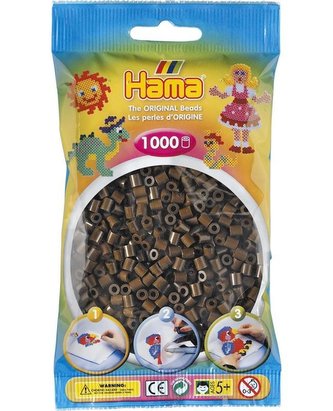 Hnedé korálky 1.000ks MIDI