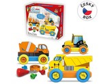Malý mechanik plastový Junior - stavebné autá