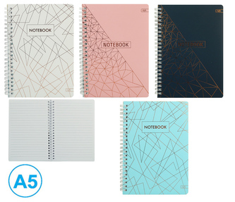 Blok spirála A5 BRONZE linka 100l